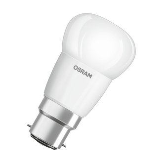 Ampoule LED dimmable sphérique dépolie - B22 - 4 W - blanc chaud