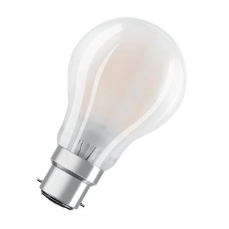 Ampoule LED à filament dépolie - B22 - 11 W - blanc chaud