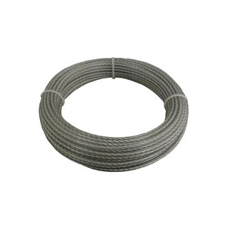 Couronne câble gainé PVC -Ø int 1,3 mm / Ø ext 3 mm / L 15M