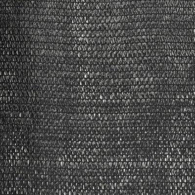 vidaXL Filet brise-vue PEHD 1,5 x 50 m Noir - 45236 - 8718475713289