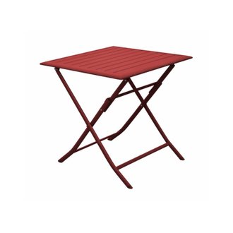 Table Lorita 70x70 cm - rouge