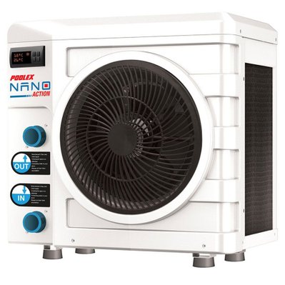 Pompe à chaleur Nano Action 5 kW pour piscine hors-sol jusqu'à 30 m³ - Poolex - 30725 - 3700691414274