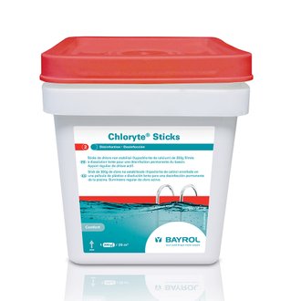 Chlore choc sans stabilisant en stick Chloryte 4,50 kg - Bayrol