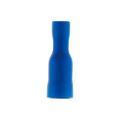 10 cosses bleu fiches femelles 5 mm - Zenitech - 121769 - 3545411217694