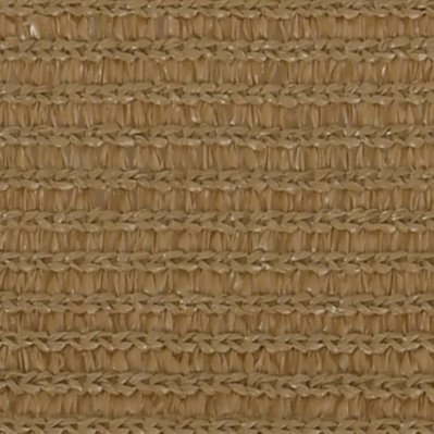 vidaXL Voile d'ombrage 160 g/m² Taupe 4x7 m PEHD - 311410 - 8720286099735