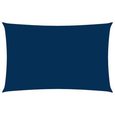 vidaXL Voile de parasol Tissu Oxford rectangulaire 2x5 m Bleu - 135534 - 8720286122808