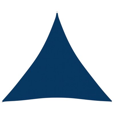 vidaXL Voile de parasol Tissu Oxford triangulaire 4x5x5 m Bleu - 135564 - 8720286123102