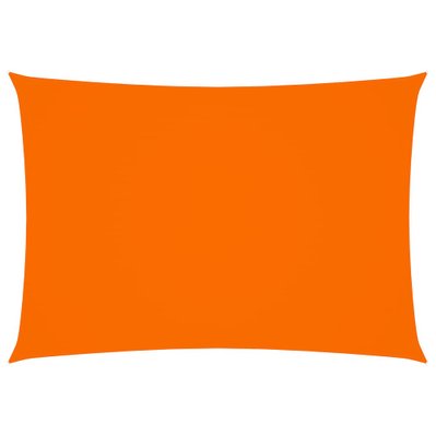 vidaXL Voile de parasol Tissu Oxford rectangulaire 2x4 m Orange - 135697 - 8720286124437