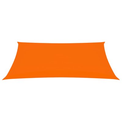 vidaXL Voile de parasol Tissu Oxford rectangulaire 2x4 m Orange - 135697 - 8720286124437