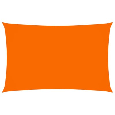 vidaXL Voile de parasol Tissu Oxford rectangulaire 2x5 m Orange - 135699 - 8720286124451