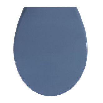 Abattant WC Samos - Abaissement automatique - Duroplastique - Bleu foncé