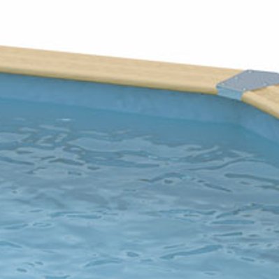 Liner seul Bleu pour piscine bois Azura 2,00 x 3,50 x 0,71 m - Ubbink - 8584 - 8711465148405