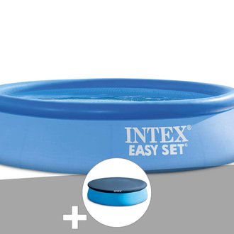 Kit piscine autoportée Intex Easy Set 2,44 x 0,61 m + Bâche de protection