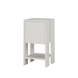 Table de chevet Ema 30 cm - Blanc, Blanc