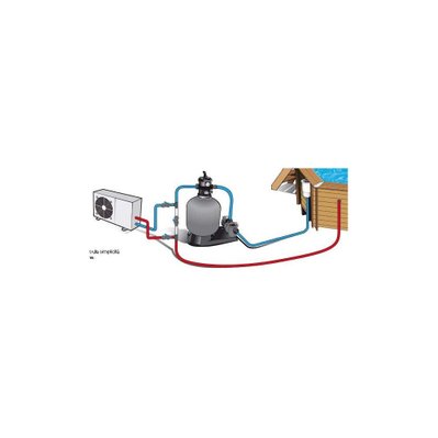 Kit by-pass pour pompe à chaleur HeaterMax Inverter - Ubbink - 8565 - 8711465046404