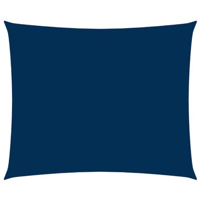 vidaXL Voile de parasol Tissu Oxford rectangulaire 3x4,5 m Bleu - 135541 - 8720286122877