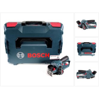 Bosch GHO 12V-20 Rabots sans fil Professional + Coffret L-Boxx - sans Accésoires, sans Batterie, sans Chargeur ( 06015A7000 )