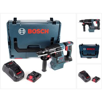 Bosch GBH 18 V-26 Professional SDS-plus Perforateur sans-fil + Coffret de transport L-Boxx + 1x Batterie GBA 18 V 4,0 Ah