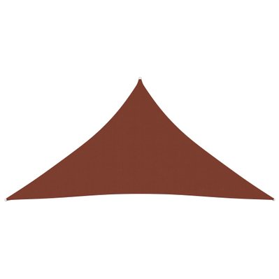 vidaXL Voile de parasol Tissu Oxford triangulaire 4,5x4,5x4,5 m - 135398 - 8720286121443