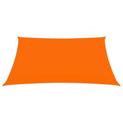 vidaXL Voile de parasol Tissu Oxford rectangulaire 3x4 m Orange - 135705 - 8720286124512