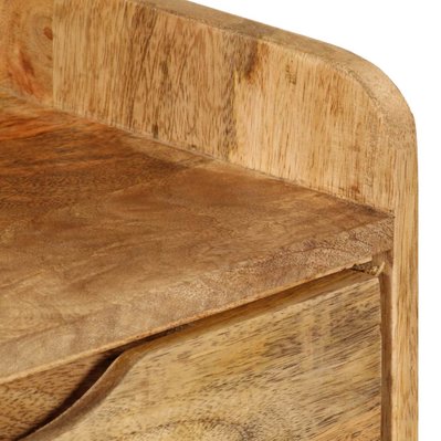 Table de nuit chevet commode armoire meuble chambre bois de manguier massif 40 x 30 x 59 5 cm 1402059 - 1402059 - 3001396144269