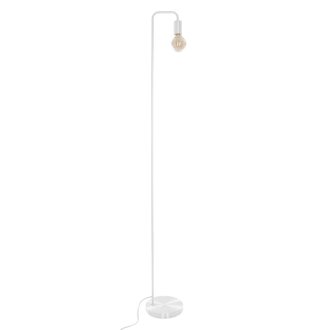 Lampadaire en métal design Keli - H. 150 cm - Blanc