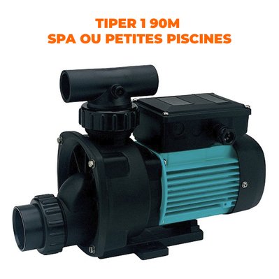 Pompe de filtration SPA/petite piscine ESPA - Modèle TIPER 90M - 2682 - 8421535171874