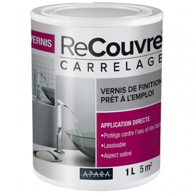 Vernis protection carrelage 1L, Recouvre Carrelage 1 litre - 109_1424 - 3700070110285
