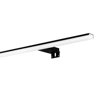 Applique LED pour miroir de salle de bain BLITZ 10 W - 45,8 x 4 x 11,2 cm - noir mat