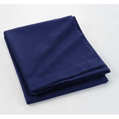 Draps plat  240x300 cm  Coton  Bleu - 12179 - 3701461301077