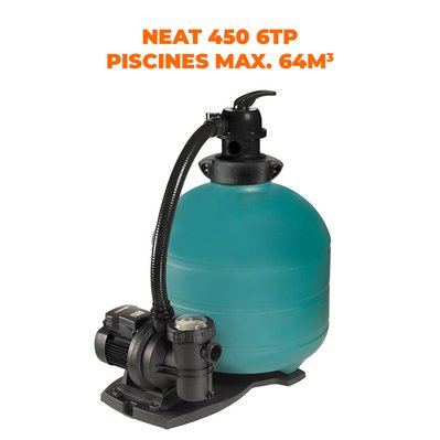 Pompe de filtration piscine - Modèle NEAT 450 6TP - 2696 - 8421535149071