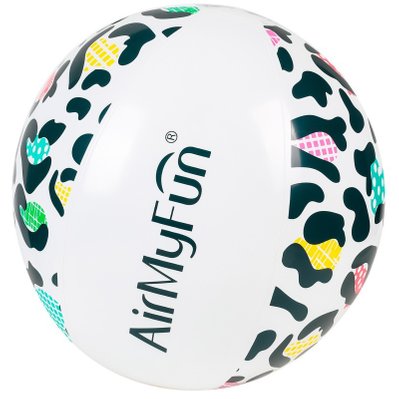 Ballon Gonflable ø28 cm pour Piscine & Plage, Accessoire d'Eau - Design Léopard - AW-10000 - 3700998934383