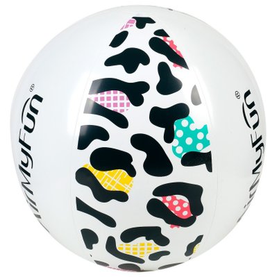 Ballon Gonflable ø28 cm pour Piscine & Plage, Accessoire d'Eau - Design Léopard - AW-10000 - 3700998934383