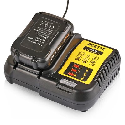 Chargeur de Batteries DEWALT DCB112 10,8 V à 18 V Li-ion - DCB112 - 0786738160147