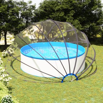 vidaXL Dôme de piscine 500x250 cm
