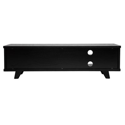 Meuble TV vintage noir avec tiroirs L140 cm FIFTIES - 49611 - 3662275121087