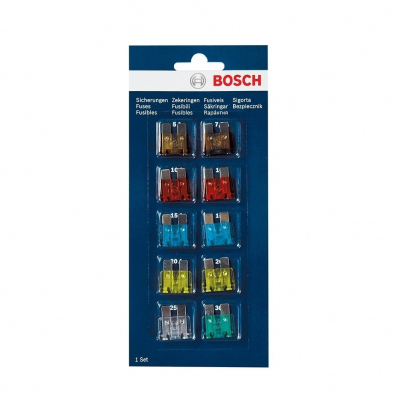 Pack de 10 fusibles Mini BOSCH - 4047026265729 - 4047026265729