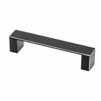 Poignée de meuble ARES - aluminium finition noir - 128 x 143 mm