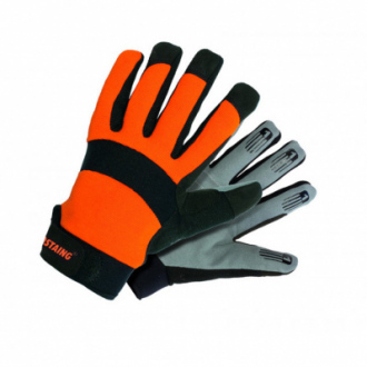 Gants de bricolage anti-vibration OptiPro ROSTAING - taille 8 - orange 