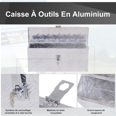 Boite de rangement aluminium - C12-008 - 3662970049365