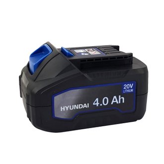 Batterie Lithium 4Ah - HYUNDAI HBA20U4 - pour outil électroportatif - 20V - compatible avec tous les outils de la gamme 20V