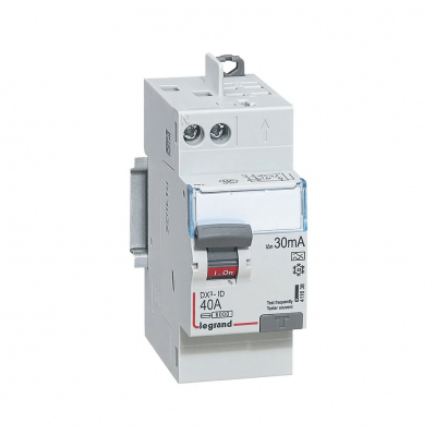 Interrupteur différentiel automatique Legrand DX3 - 40A - 30 mA - type A  - 3245060928988 - 3245060928988