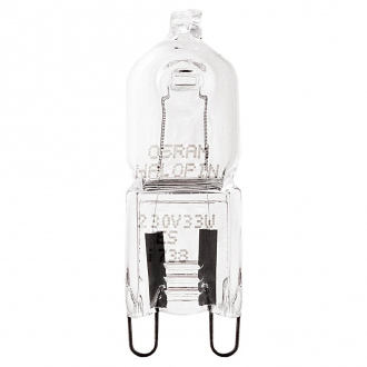 Ampoule halogène capsule - G9 - 40W - 460 lm - blanc chaud