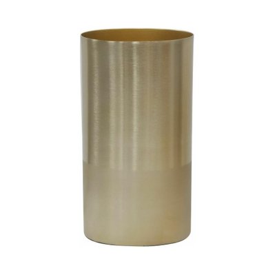 Vase cyclindrique métal doré Grand modèle - 48758 - 3238920815054