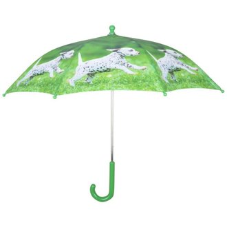 Parapluie chiot en métal et bois Dalmatien