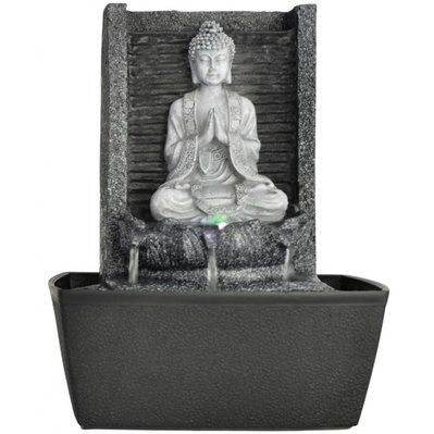 Fontaine Bouddha en méditation Nirvana - 14549 - 3700643501175