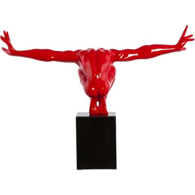 Statue design athléte Dive Rouge - 9601 - 5420072007540