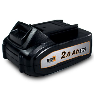 Batteries 20 V 2 & 4 Ah et chargeur 20V Feider - plateforme 1 - FB202B-A - 3661602022714