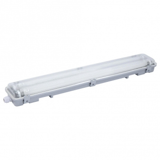 Pack de 2 tubes LED - 60 cm - 9W - 1800 lm - blanc neutre - IP65 