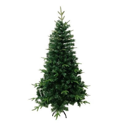 Sapin de Noël Artificiel - 850 Branches épaisses - Modèle Tallinn - H. 210 cm - Vert - 950019 - 3665549067203